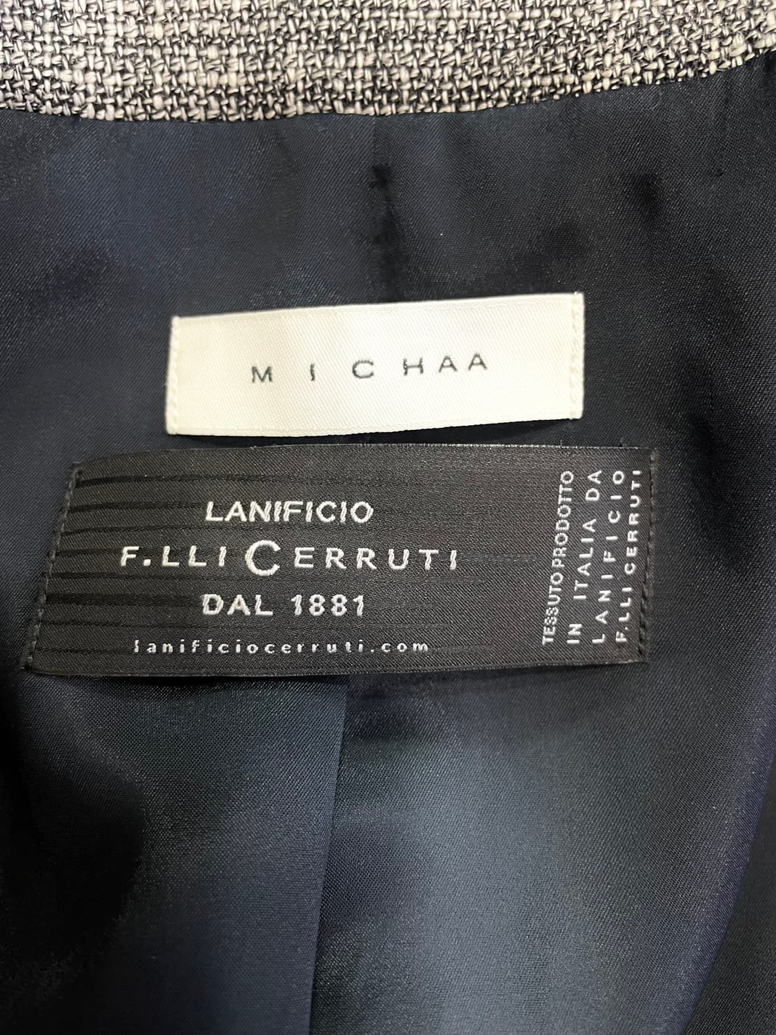 미샤 23년산 트위드 간절기 자켓 55 상품이미지8