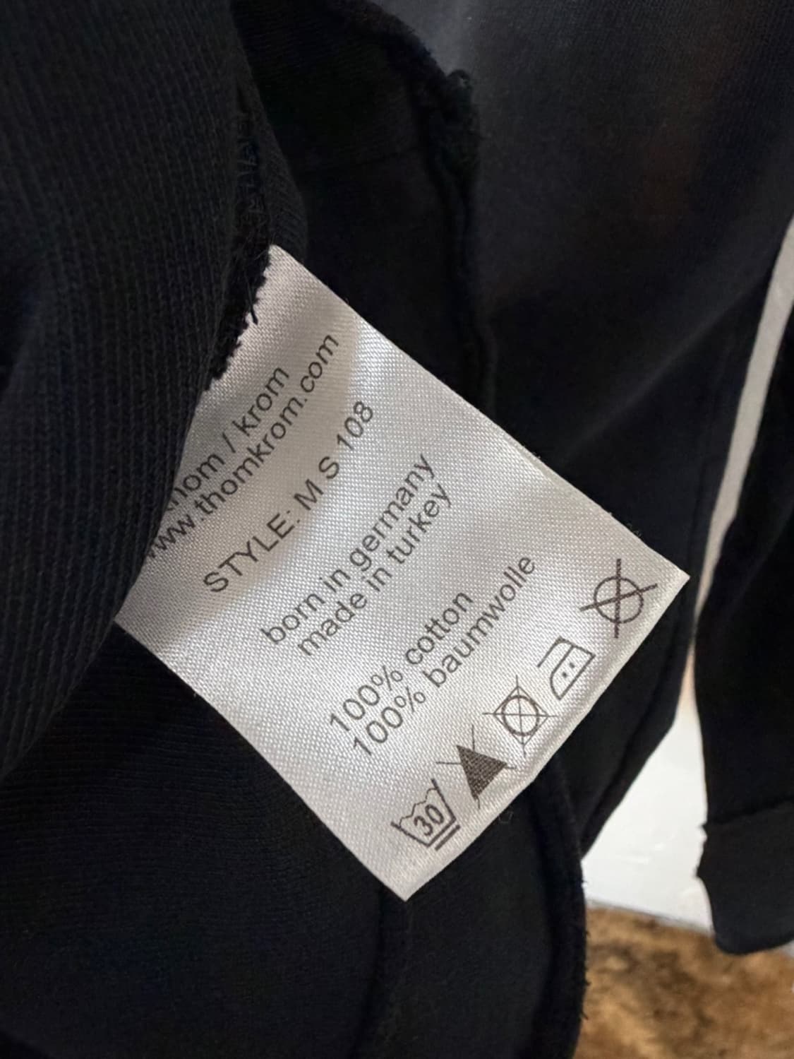 톰 크롬 데미지 레이어드 롱 슬리브  상품이미지7