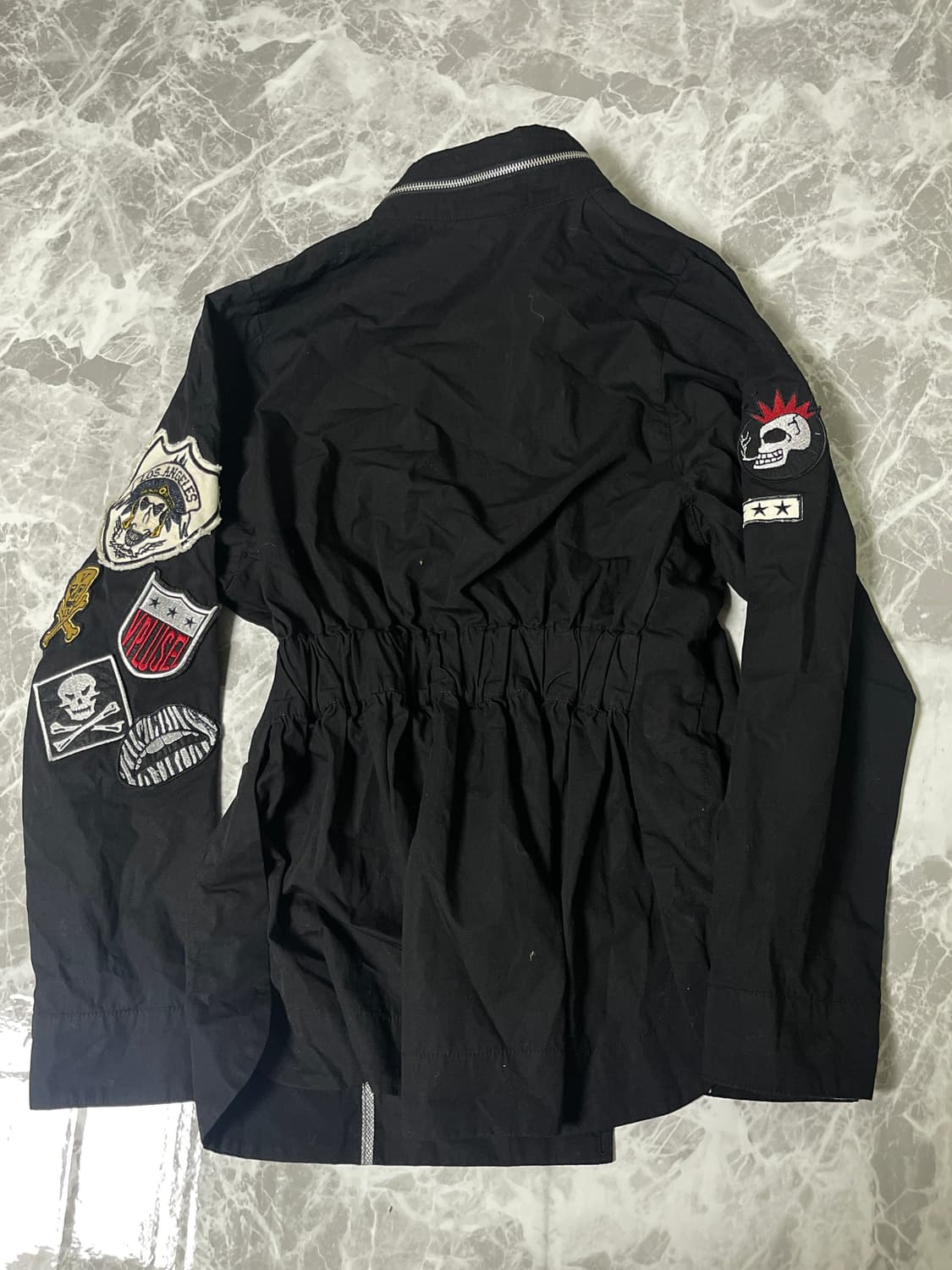 Patchwork skull jacket 상품이미지7