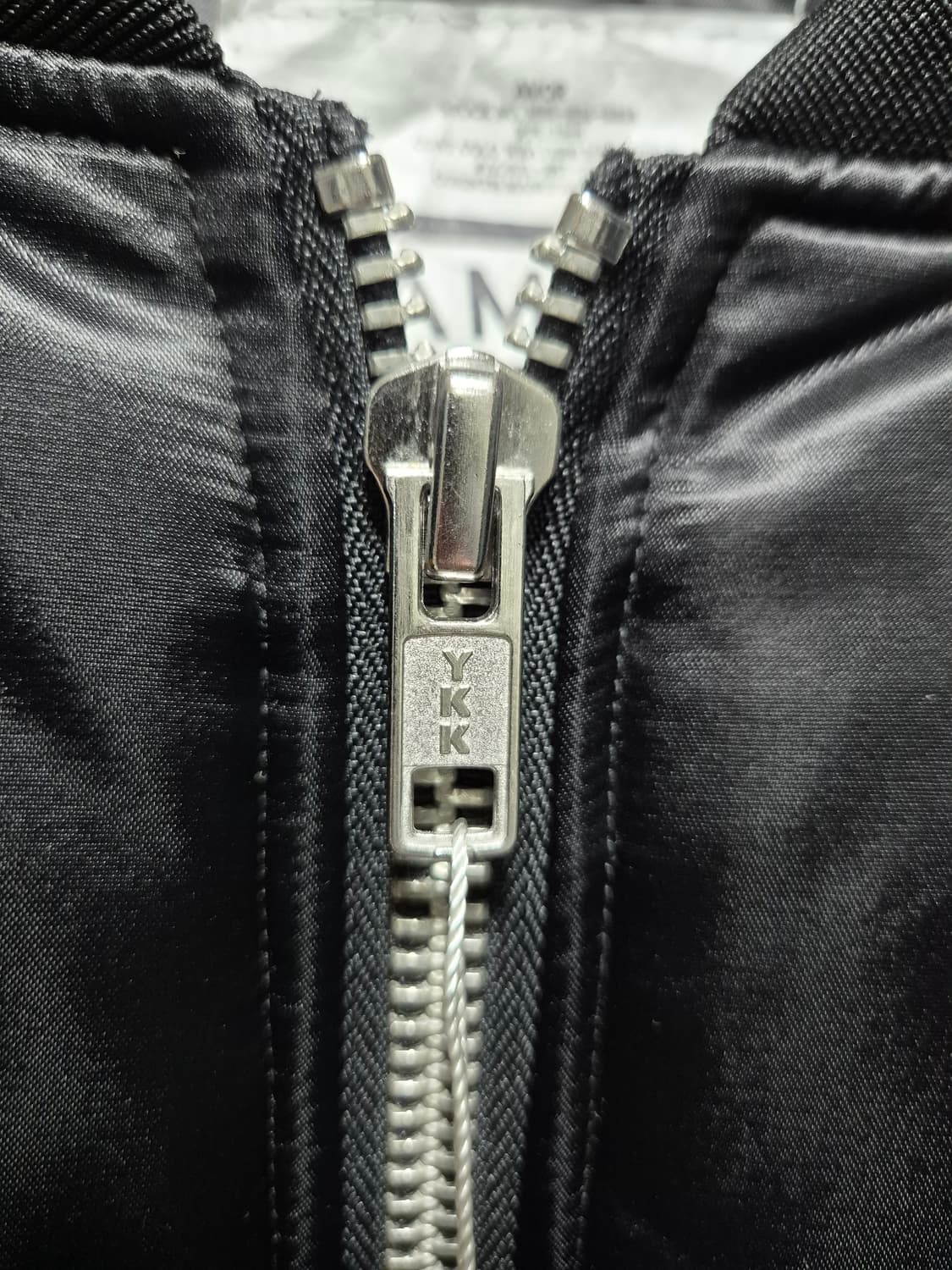 빈티지 블랙 봄버 자켓 항공점퍼. 새상품 상품이미지3