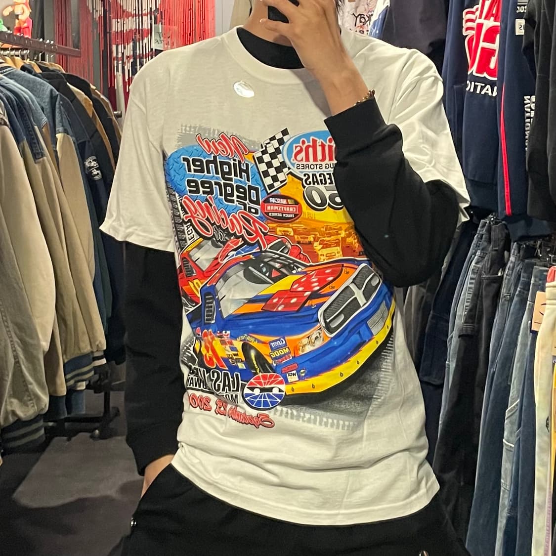 [IM] 나스카 프린팅 반팔 상품이미지1