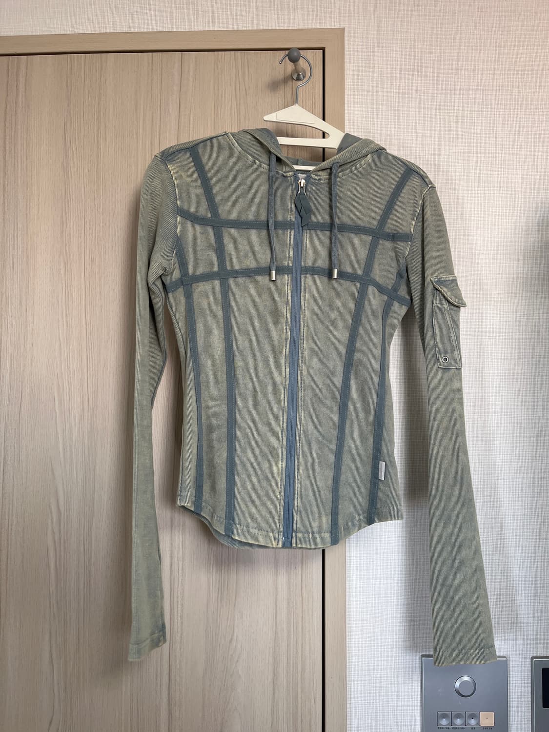 Washed Bondage Hoodie Washed Sage 상품이미지5