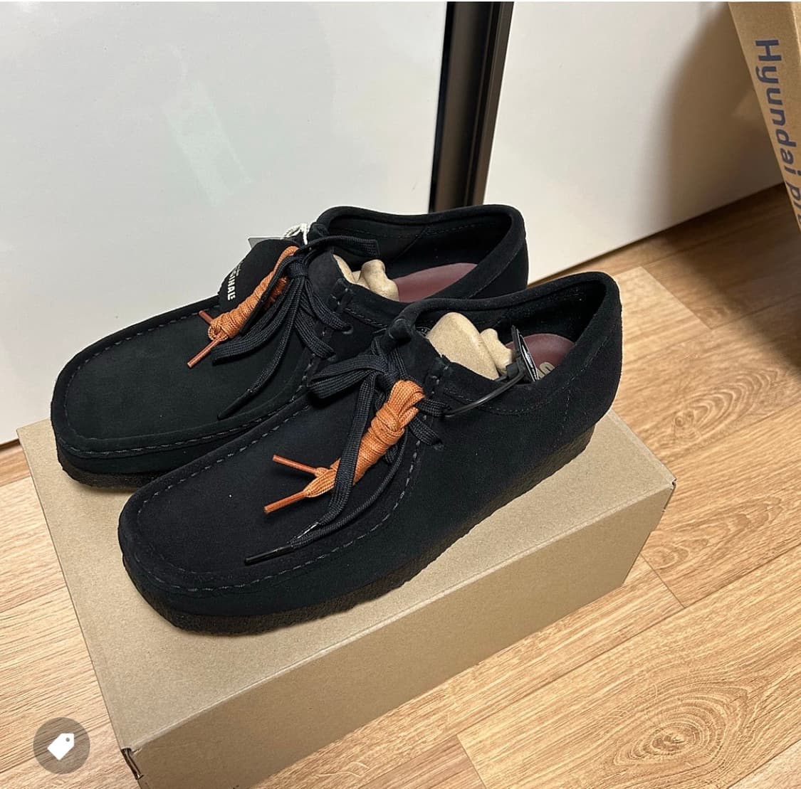 클락스 왈라비 블랙스웨이드 8.5 (270 상품이미지2