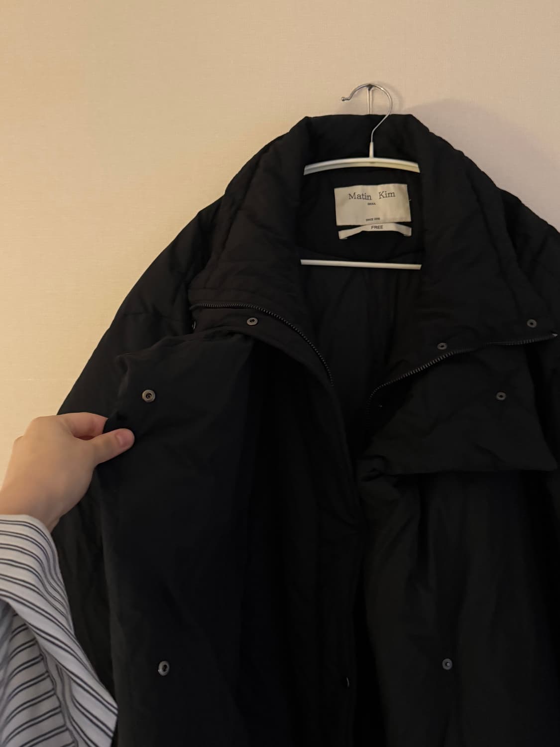 마뗑킴 레이어드 롱패딩 상품이미지3