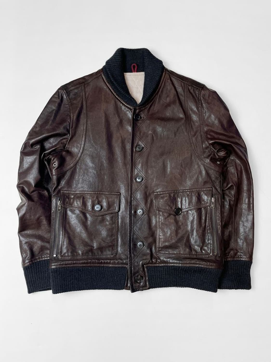 커스텀멜로우 A-1 밀리터리 양가죽 자켓 A1407 상품이미지1