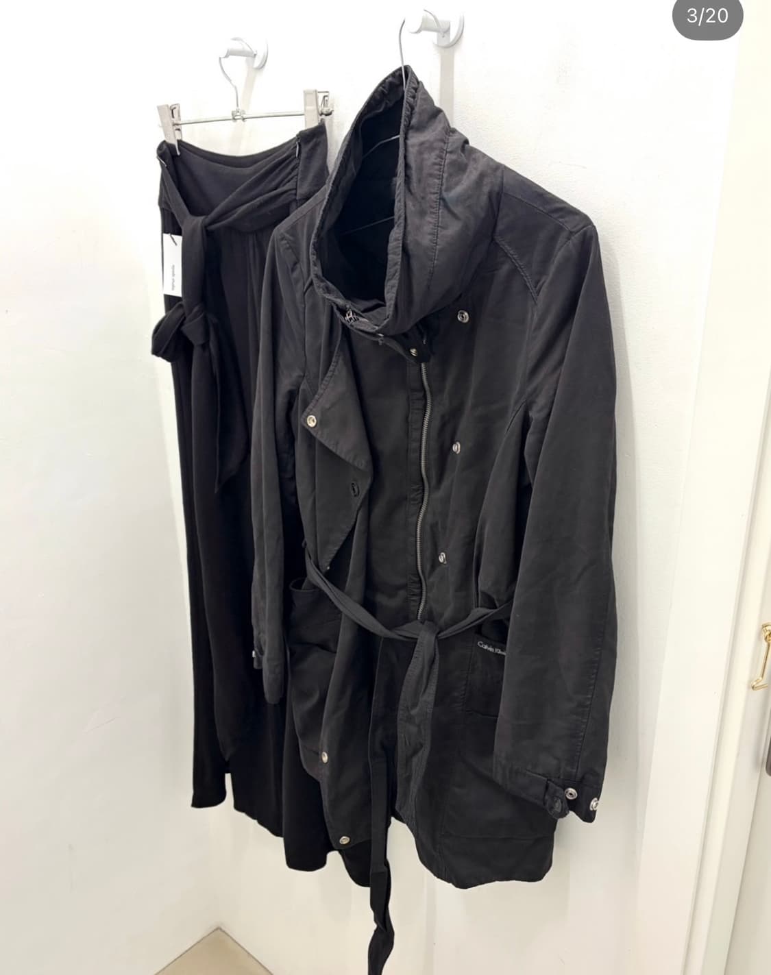 아야즈 ayadz 파우닝 캘빈 야상 필드자켓xs 상품이미지1