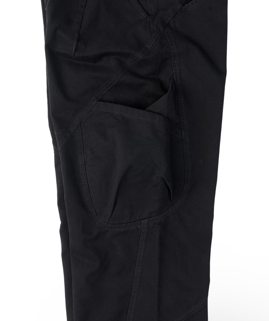 슬로우애시드 아웃 포켓 핀턱 팬츠 (블랙/M) 상품이미지5