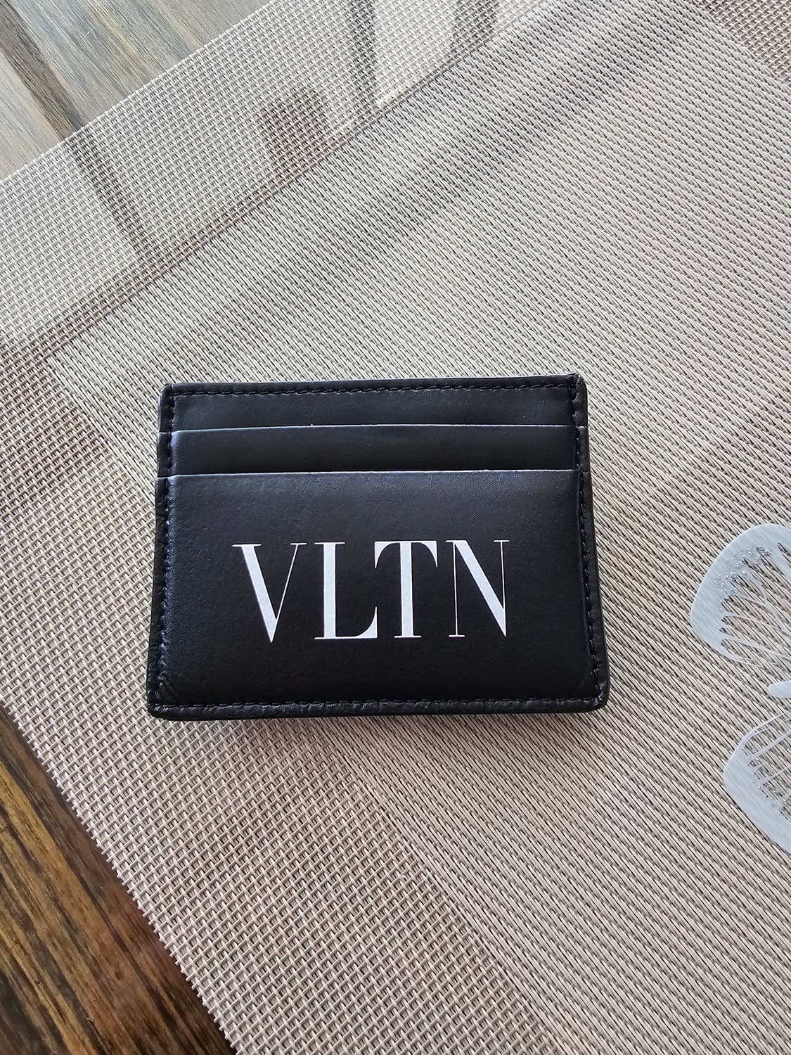 (정품) 발렌티노 VLTN 로고 프린트 카드지갑/남녀공용/개인 상품이미지2