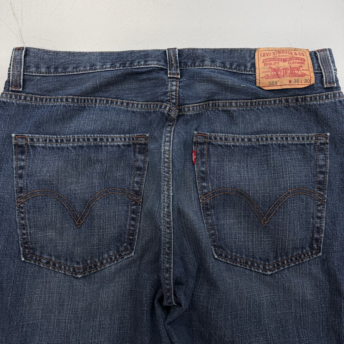 리바이스 00s 569 새깅 와이드 스케이터 데님팬츠 상품이미지5