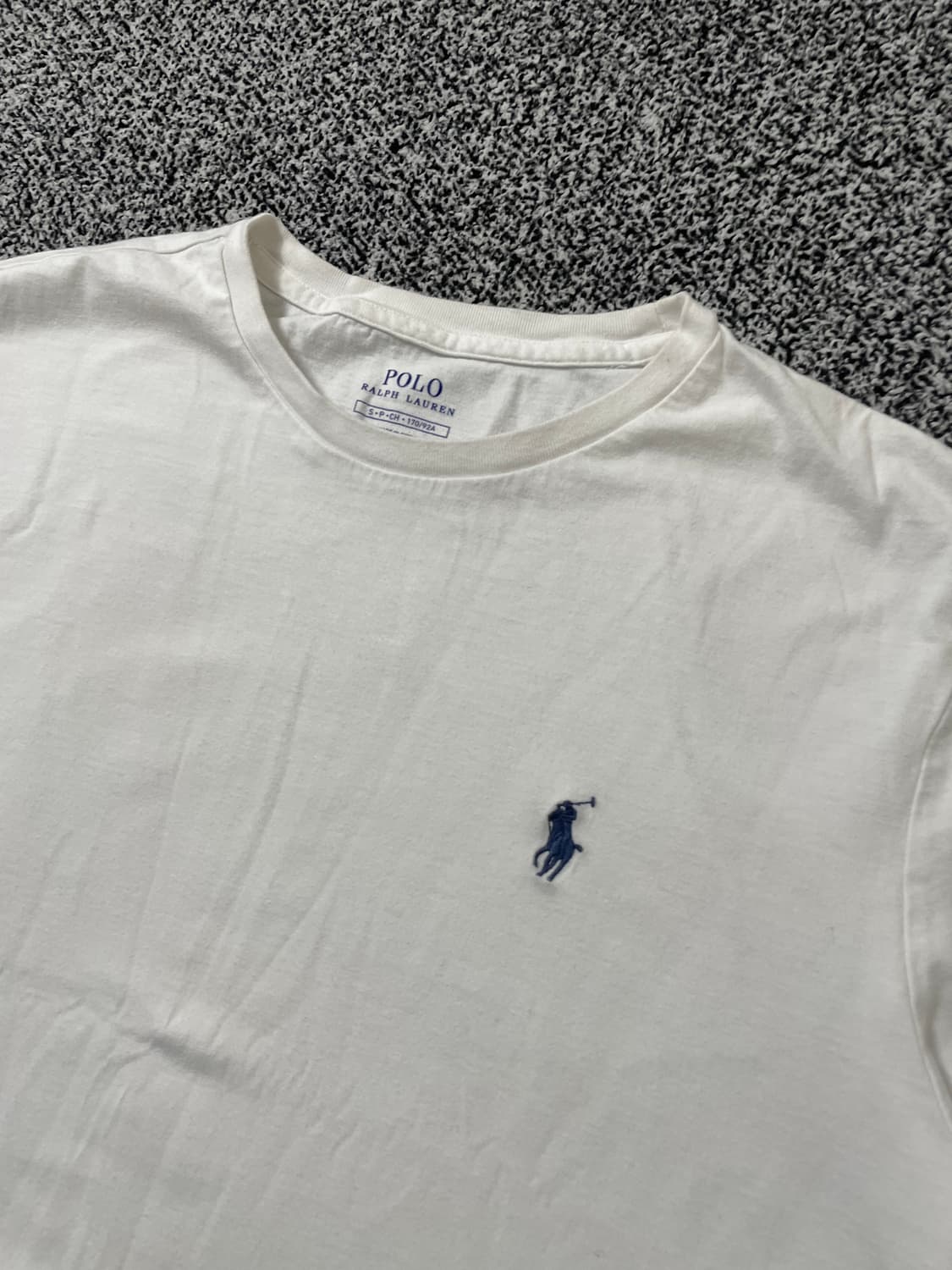 빈티지9. 폴로랄프로렌 클래식 핏 크루넥 반팔 티셔츠 반팔티 화이트 상품이미지2