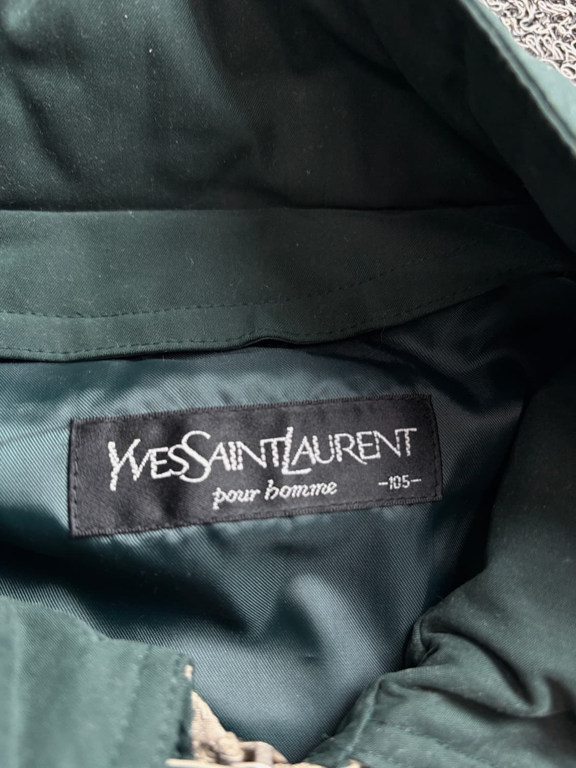 90s YSL입생로랑 아카이브 블루종 자켓 2819 상품이미지3