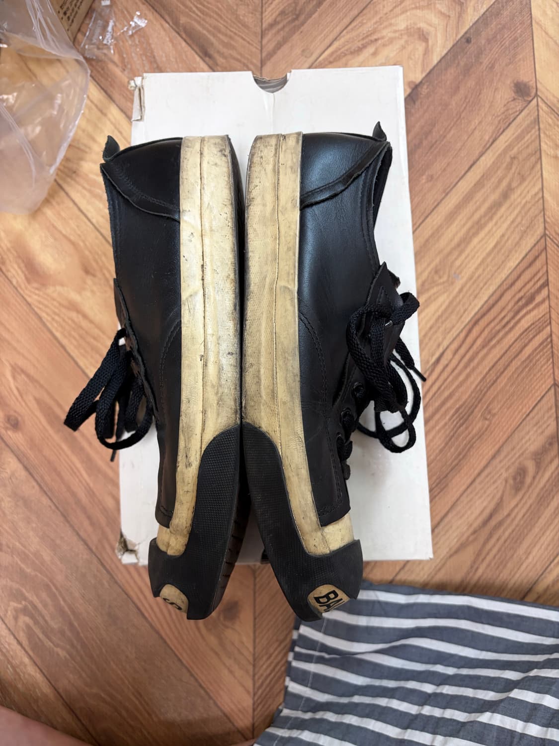 언더커버 잭퍼셀 레더 블랙 M 상품이미지5