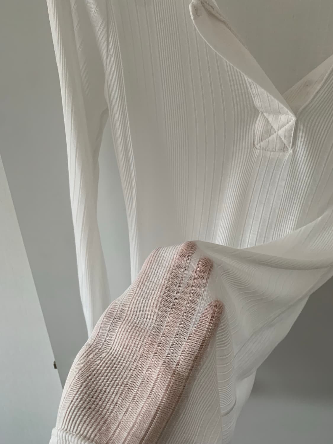 퓨어 화이트 슬리브 상품이미지2