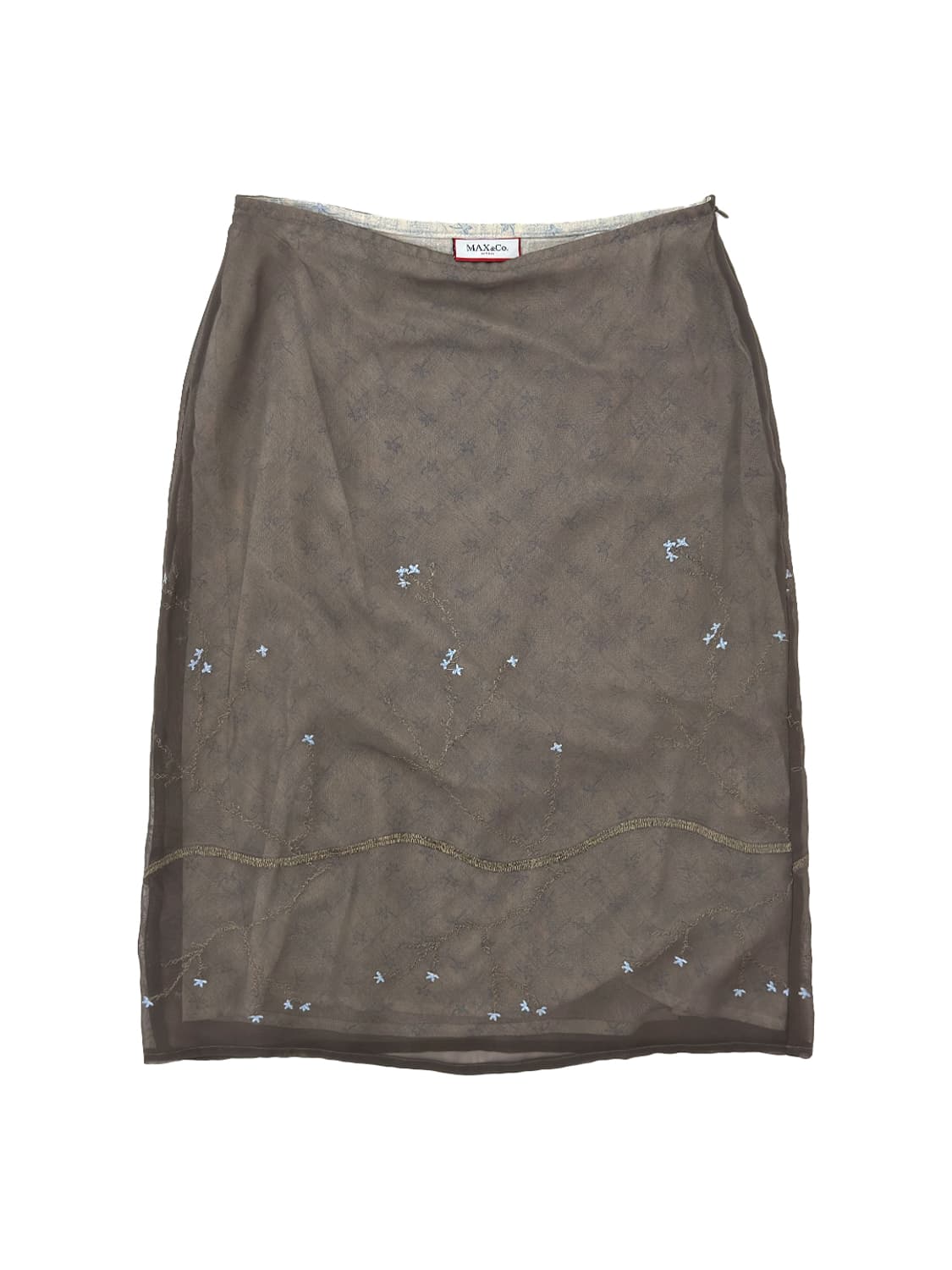 Max&Co Sheer Layered Skirt/ 38 상품이미지1