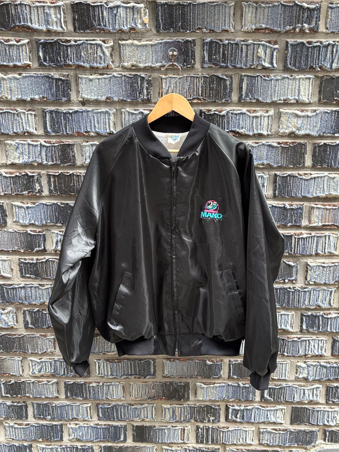 90s 웨스트아크 사틴 바시티 상품이미지2