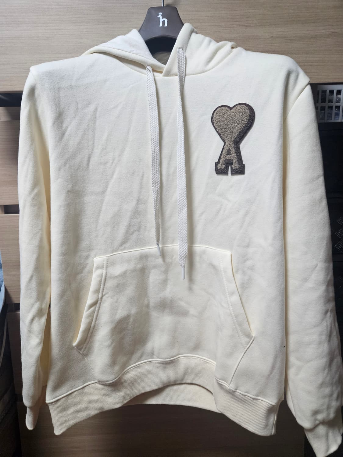 아미 빅로고 후드티 상품이미지1