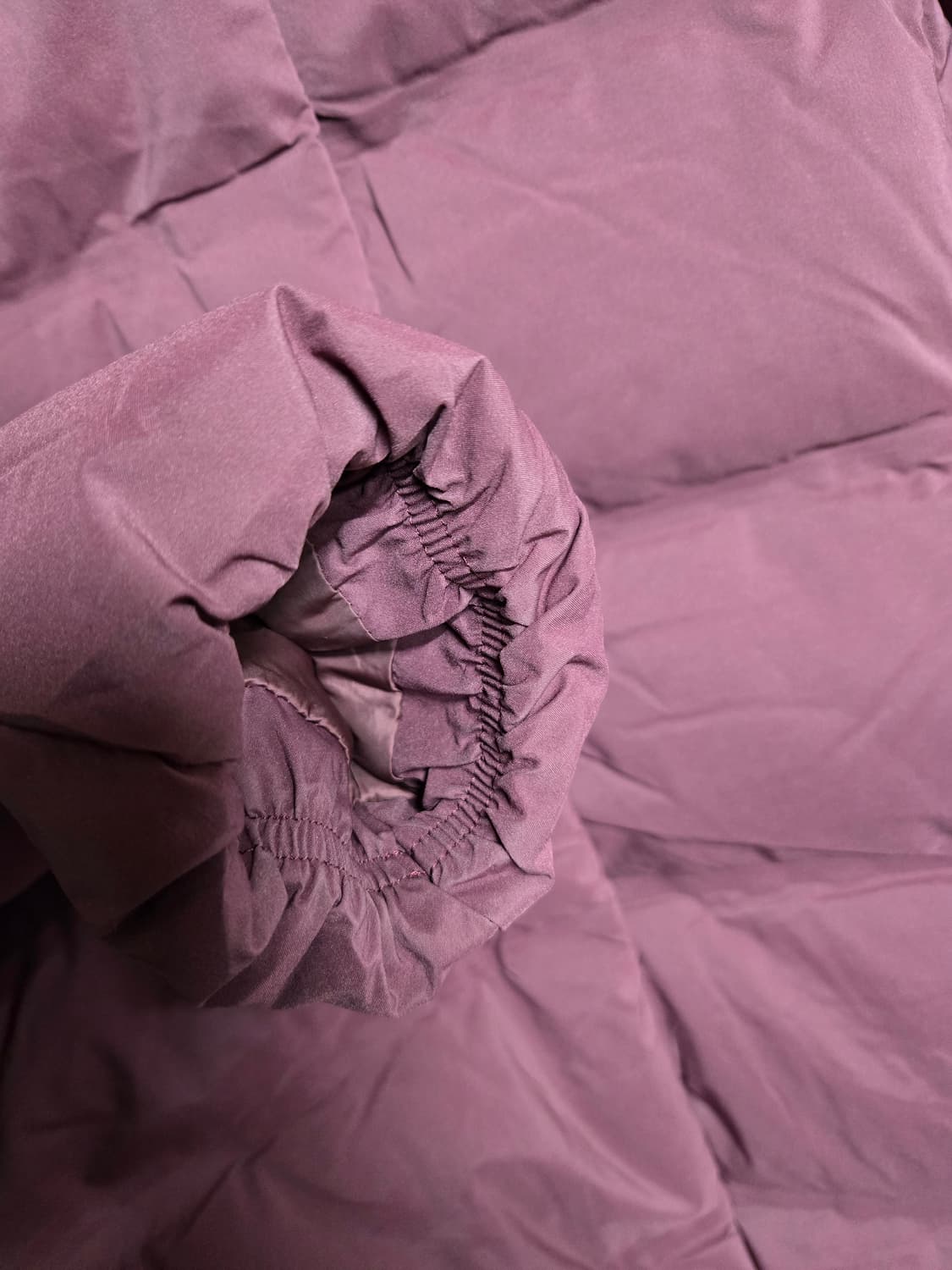 유니클로 후드 일체형 롱패딩여L 상품이미지3