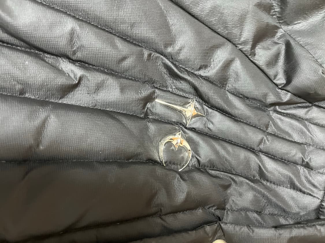 [m] 떠그클럽 케이브 다운자켓 패딩 블랙 상품이미지3