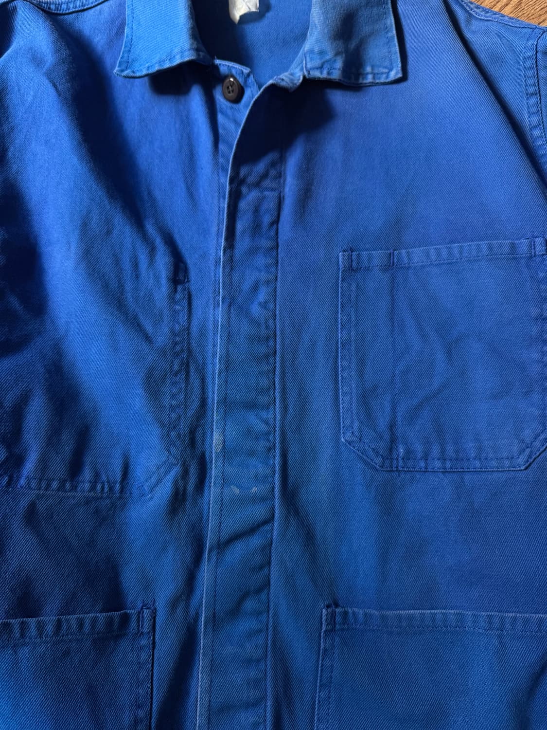 [L]90's 빈티지 잉크블루 프렌치 워크자켓 상품이미지3