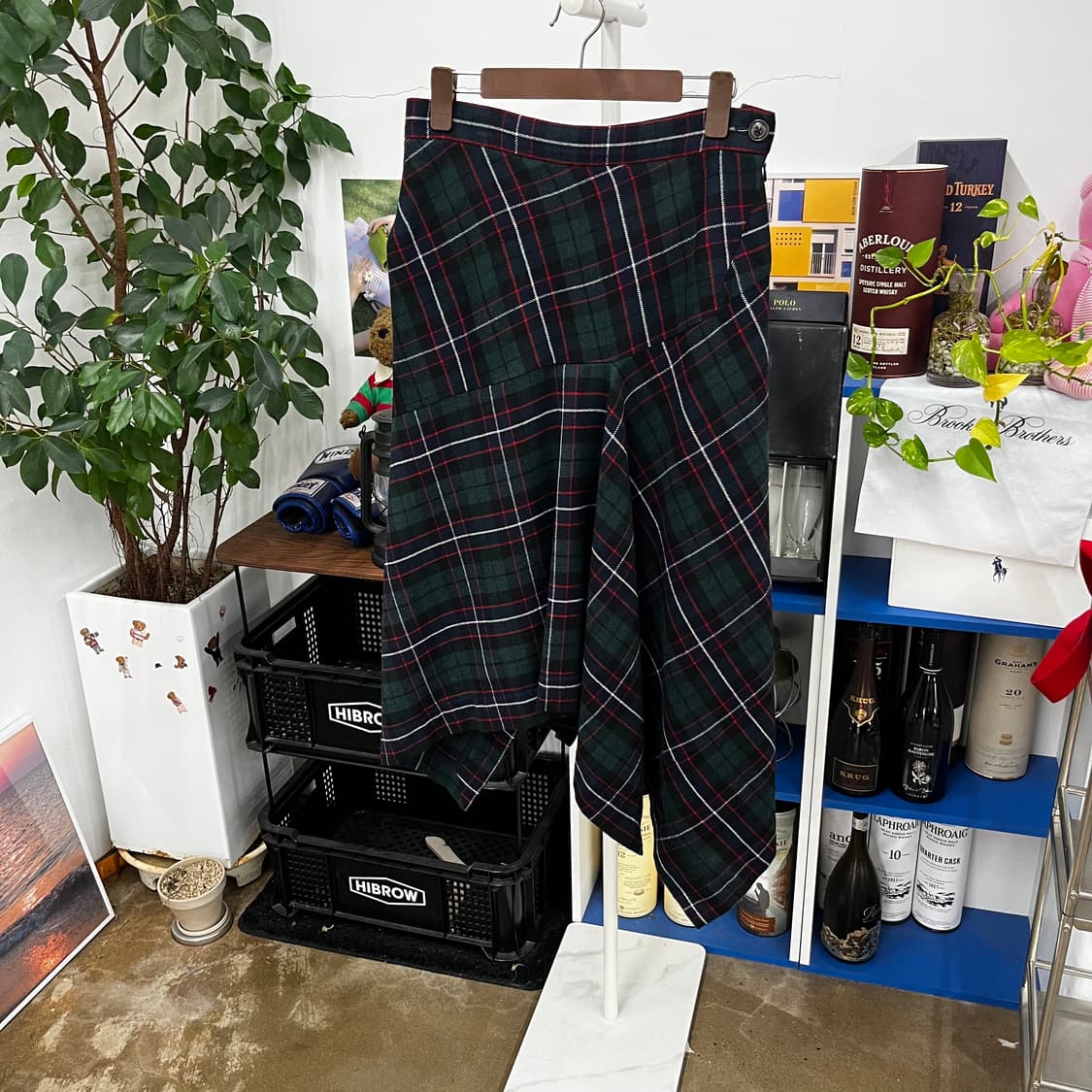 비비안웨스트우드 앵글로매니아 언발란스 울 스커트 40 상품이미지1