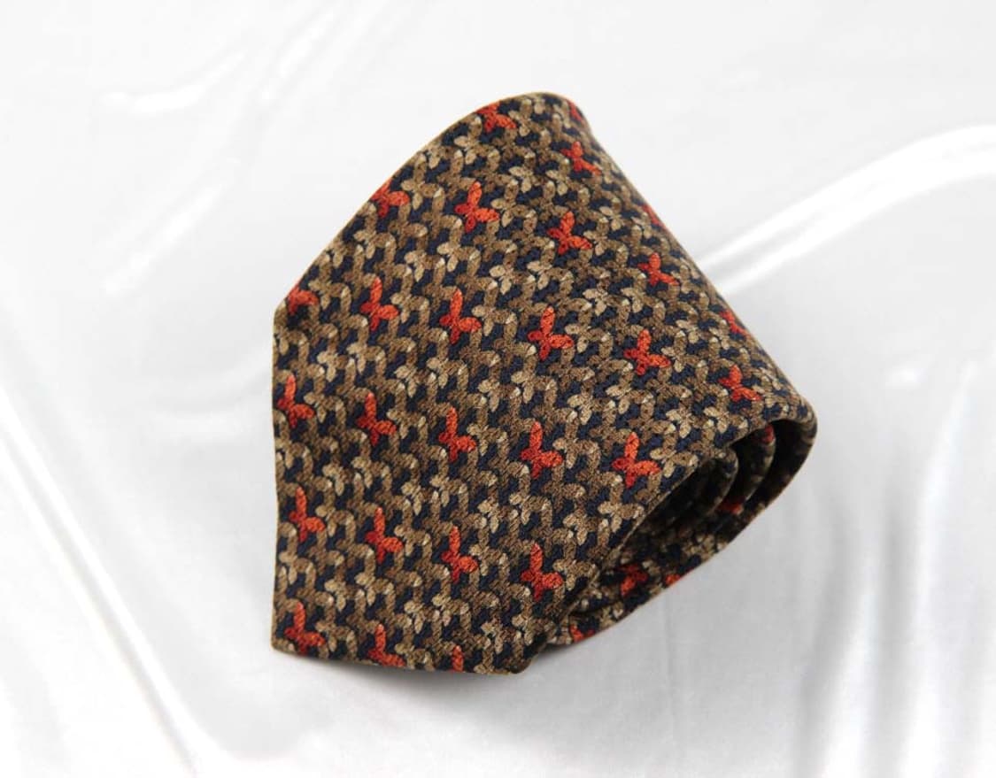 발렌티노 가라바니 9.7cm A+등급 남자 명품 넥타이 상품이미지1