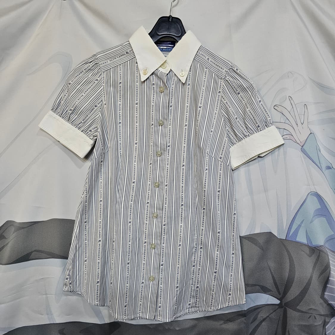 버버리 로고  스트라이프  셔츠 상품이미지1