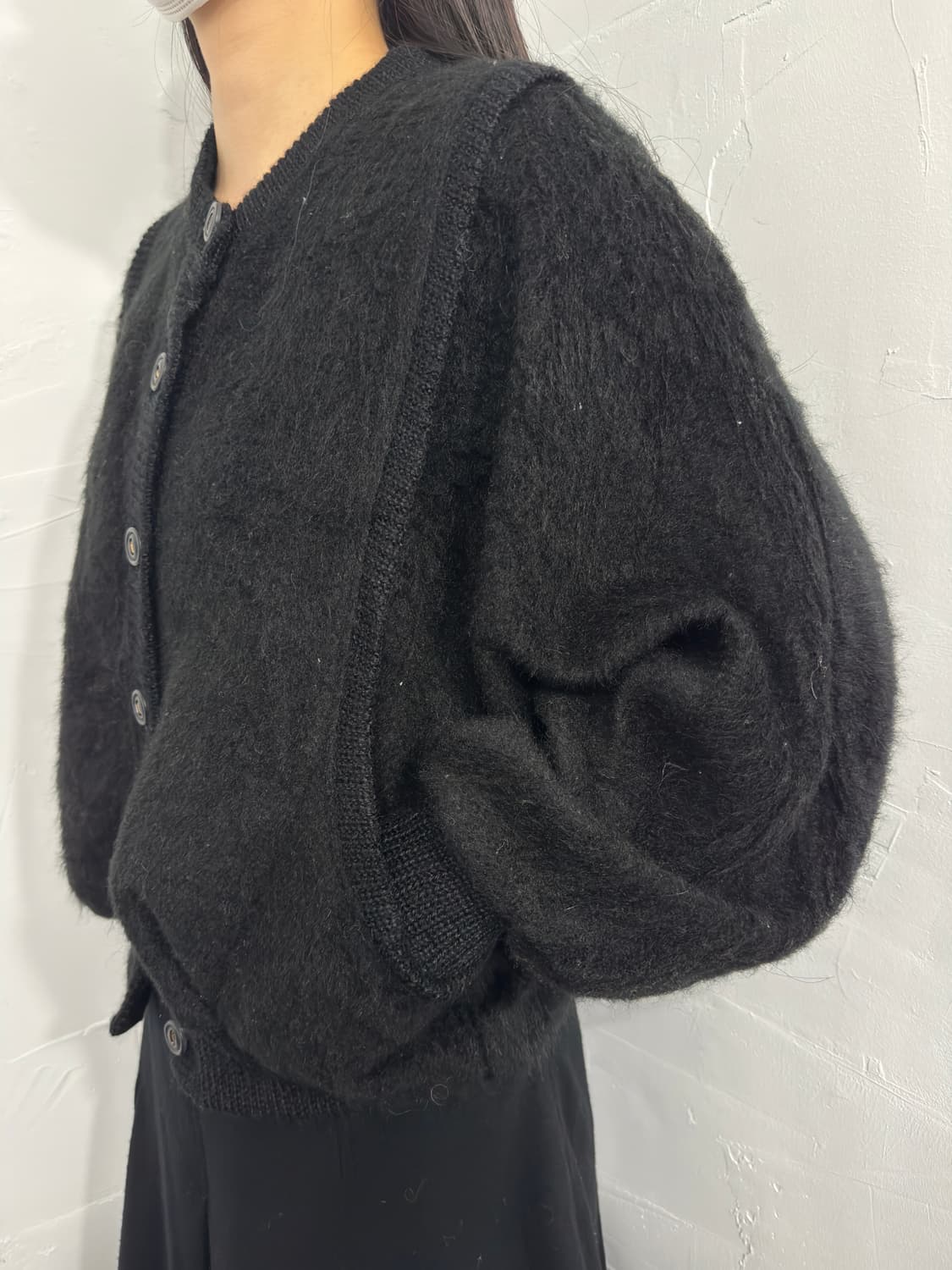 knit detail blouson jacket 상품이미지4
