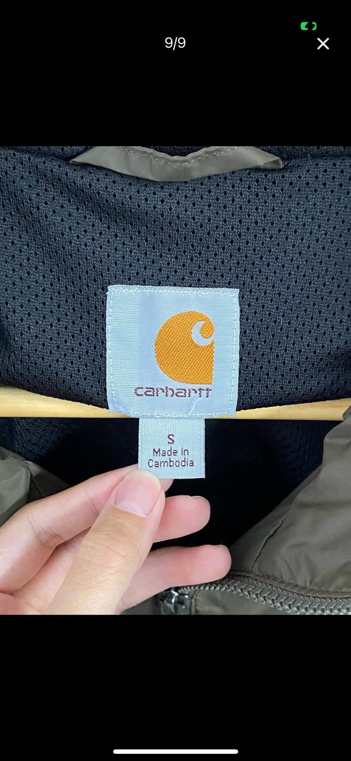 [S] 칼하트 레인디펜더 자켓 카키 상품이미지9