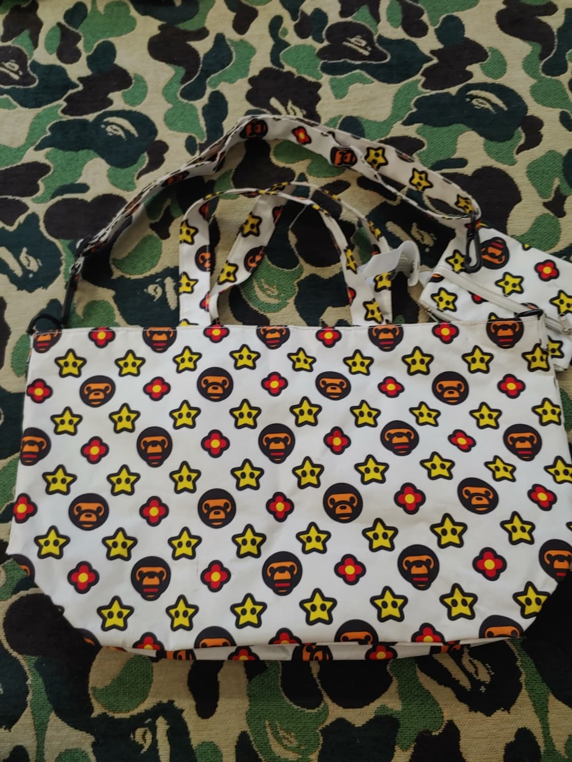 [OS] 베이프 베이비마일로 모노그램 크로스백 상품이미지2