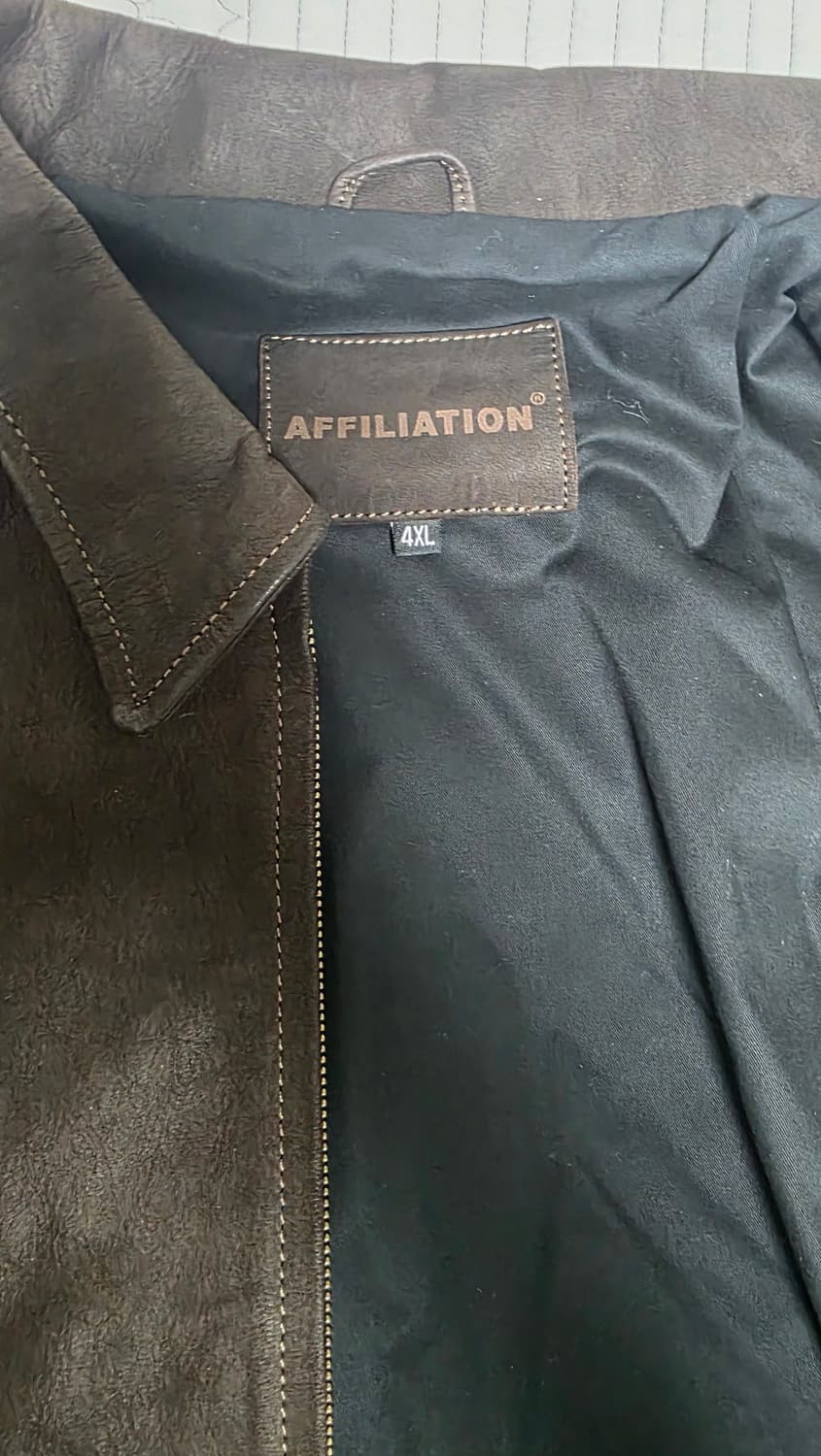 빈티지 소가죽 a2  자켓 상품이미지3