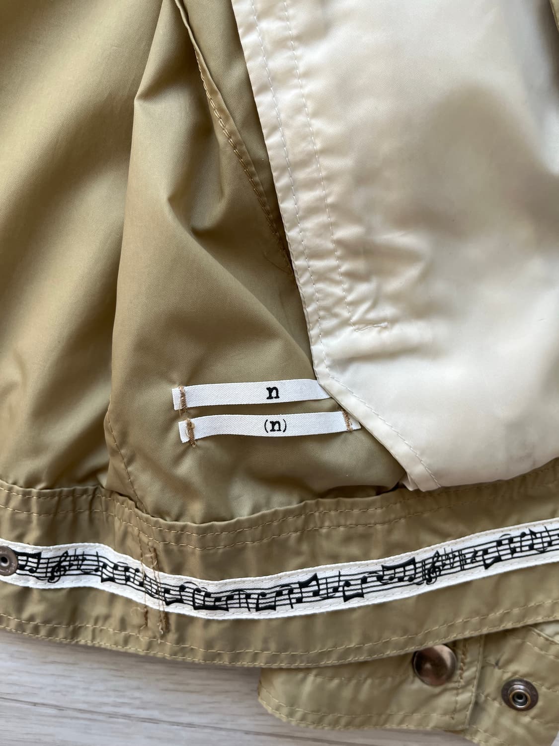 넘버나인 09ss 나일론 자켓 상품이미지4