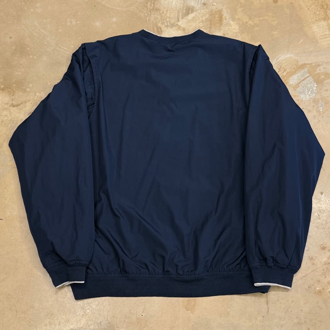 L 나이키 옐로우 빅로고 브이넥 웜업 상품이미지3