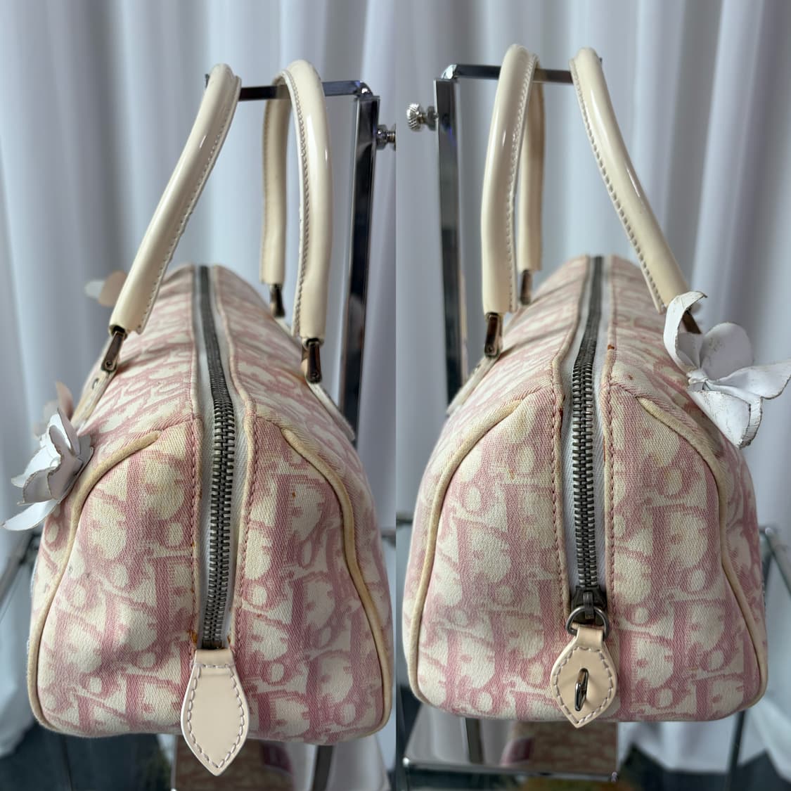 디올 트로터 걸리 핑크 보스턴백 상품이미지7