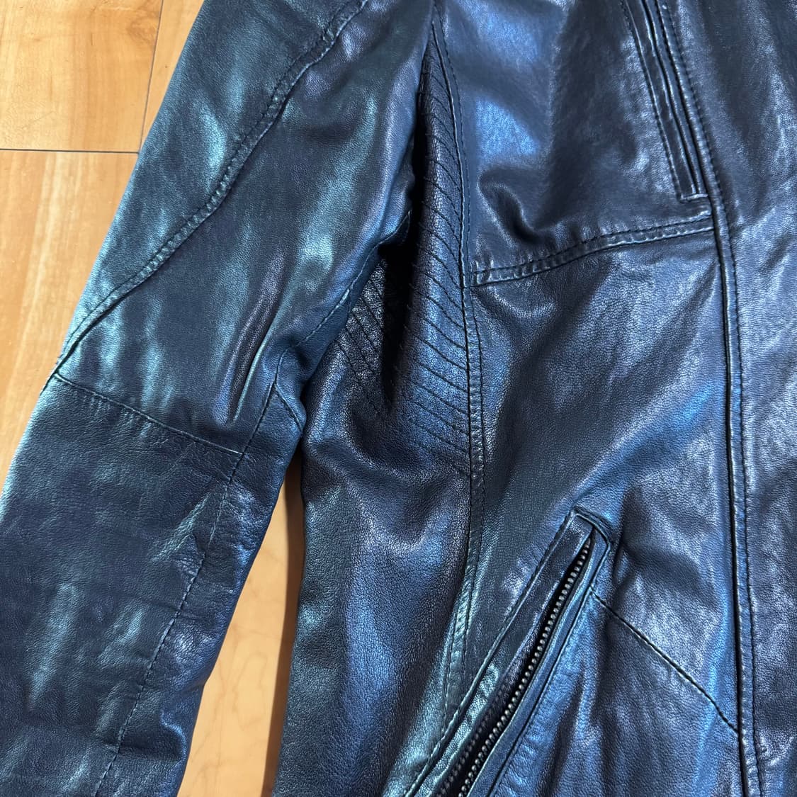 인터메조 램스킨 라이더자켓 L 상품이미지5