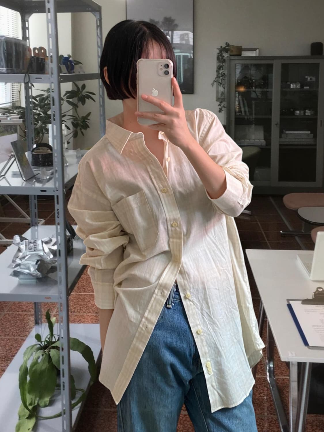 버버리 체크 셔츠 (Man 2XL) AB0318 상품이미지1