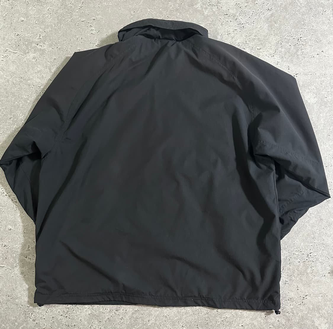 00s adidas 아카이브 미니멀 블랙 윈드브레이커 상품이미지3