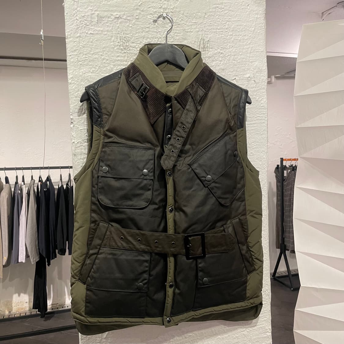 미하라 야스히로 패치워크 패딩 자켓 상품이미지2