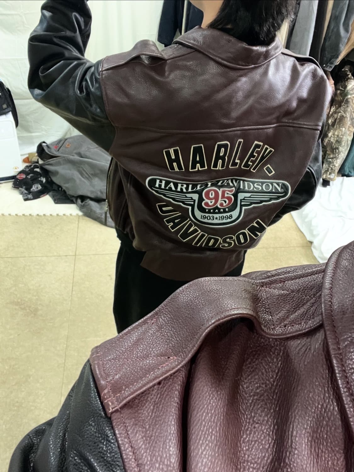 할리데이비슨 라이더자켓 가죽자켓 상품이미지6