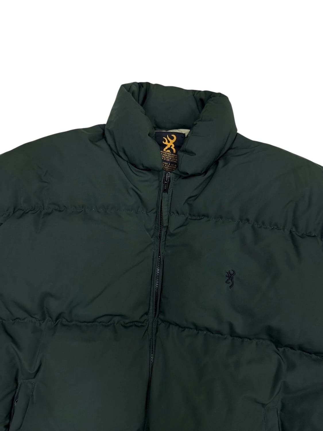 브라우닝암즈컴퍼니 구스다운 패딩 그린 (L~2XL) 상품이미지2