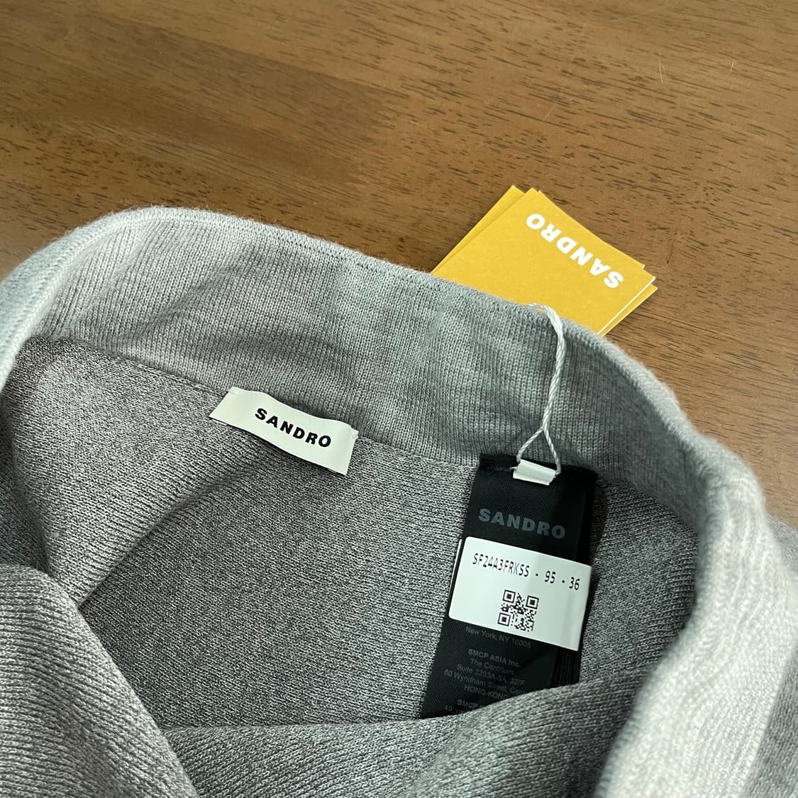 산드로 플레어 미니 스커트 새상품 36 상품이미지3