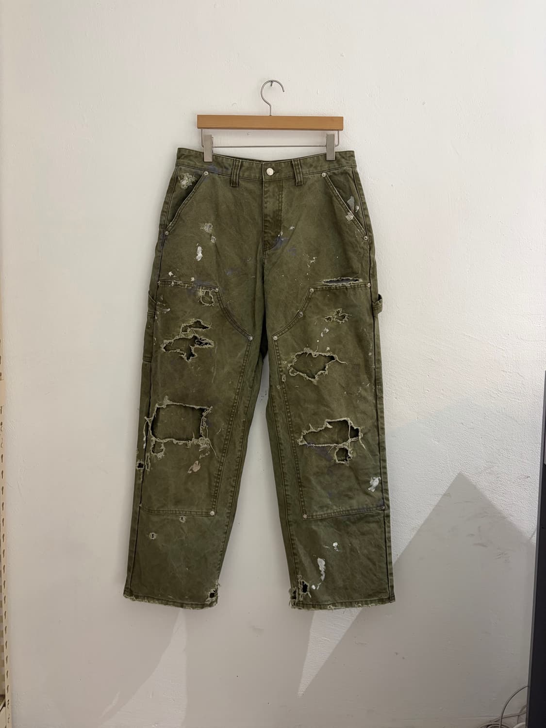 빈티지 커스텀 더블니 카펜터 팬츠 상품이미지1