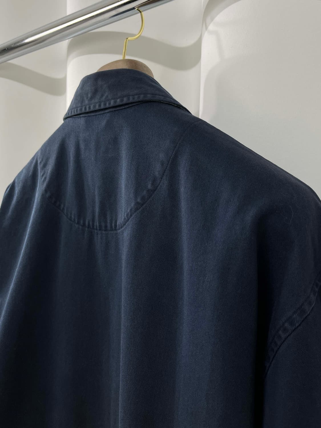 90's 폴로 랄프로렌 가먼트다이 네이비 베이포트 스윙탑 자켓 상품이미지6