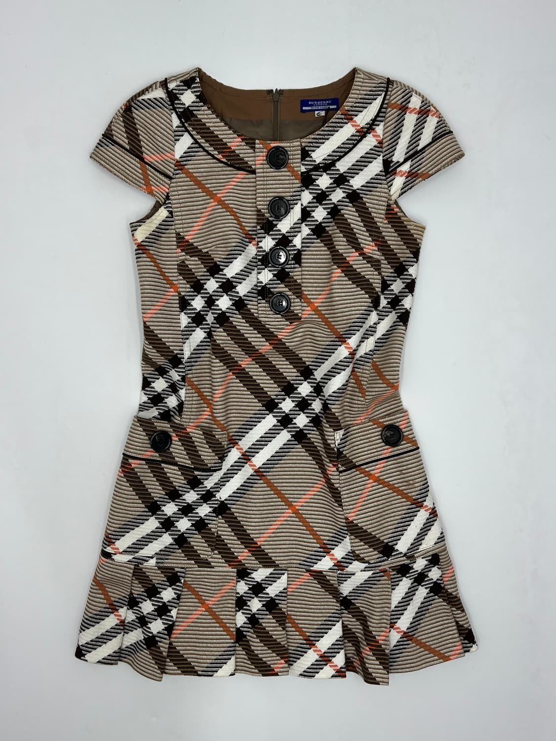 버버리 블루라벨 노바 체크 원피스 상품이미지1