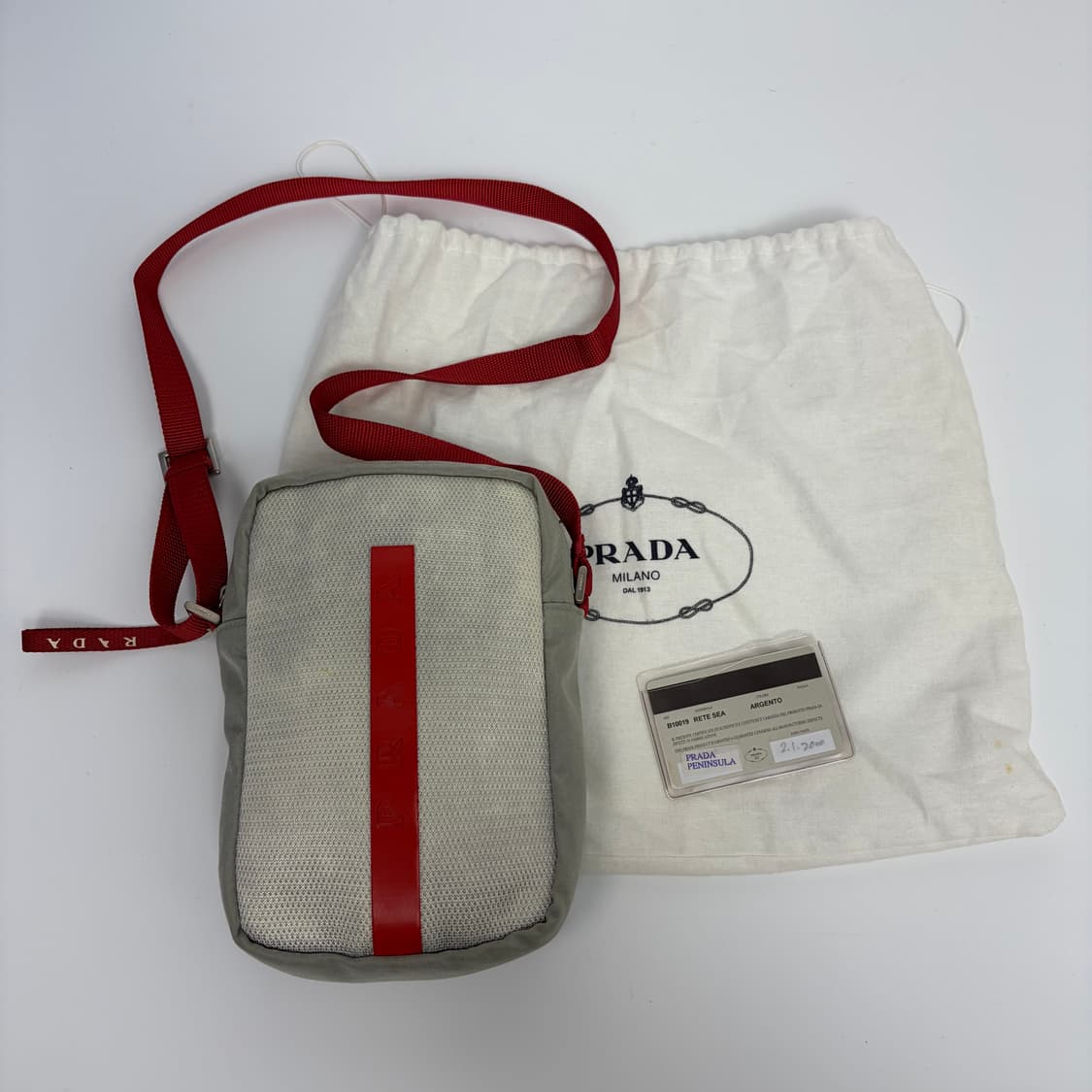 2000년 프라다 스포츠 숄더백 크로스백 가방 상품이미지9