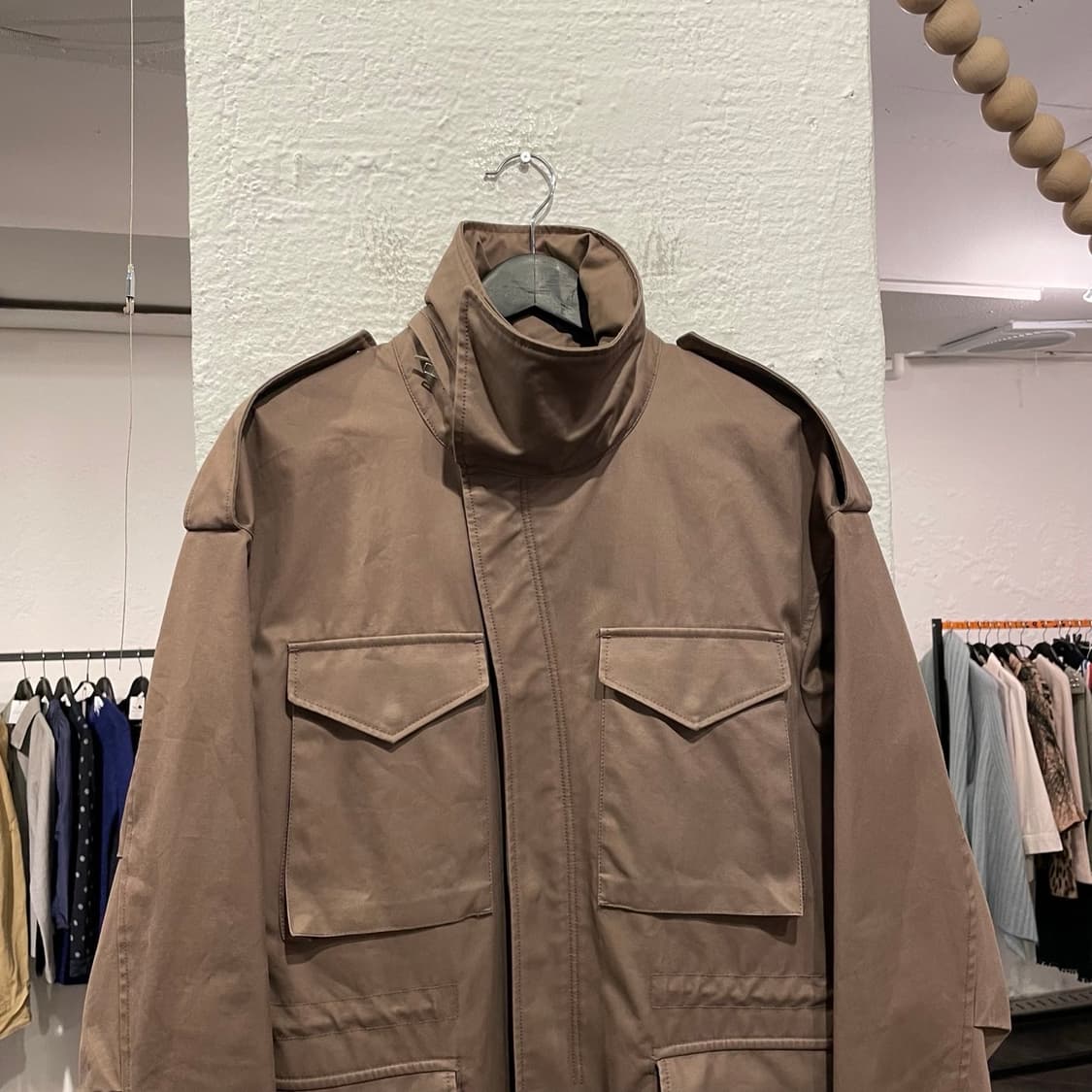 라드뮤지션 비대칭 밀리터리 자켓 상품이미지2