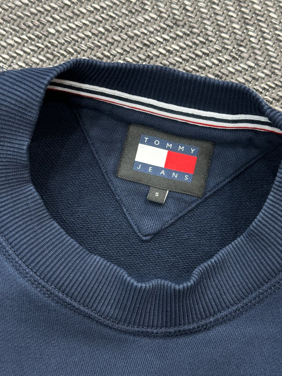 타미진스 맨투맨 네이비 상품이미지5