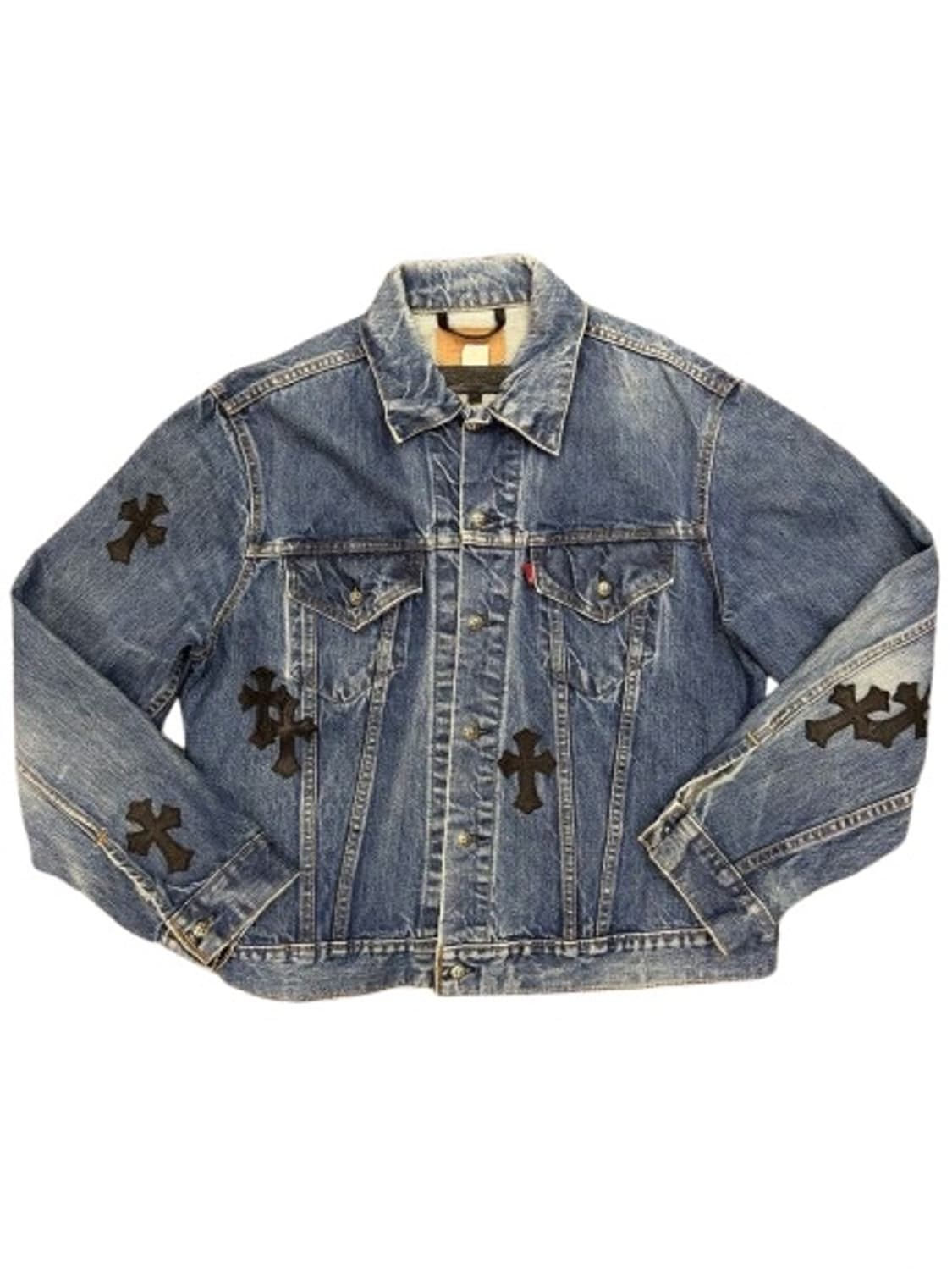 크롬하츠 X 리바이스 데님 자켓 XL 상품이미지1