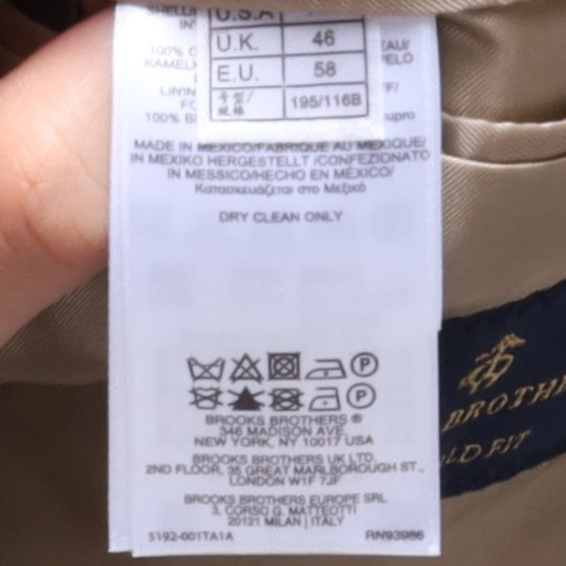 브룩스 브라더스 Brooks Brothers Blazer 상품이미지8