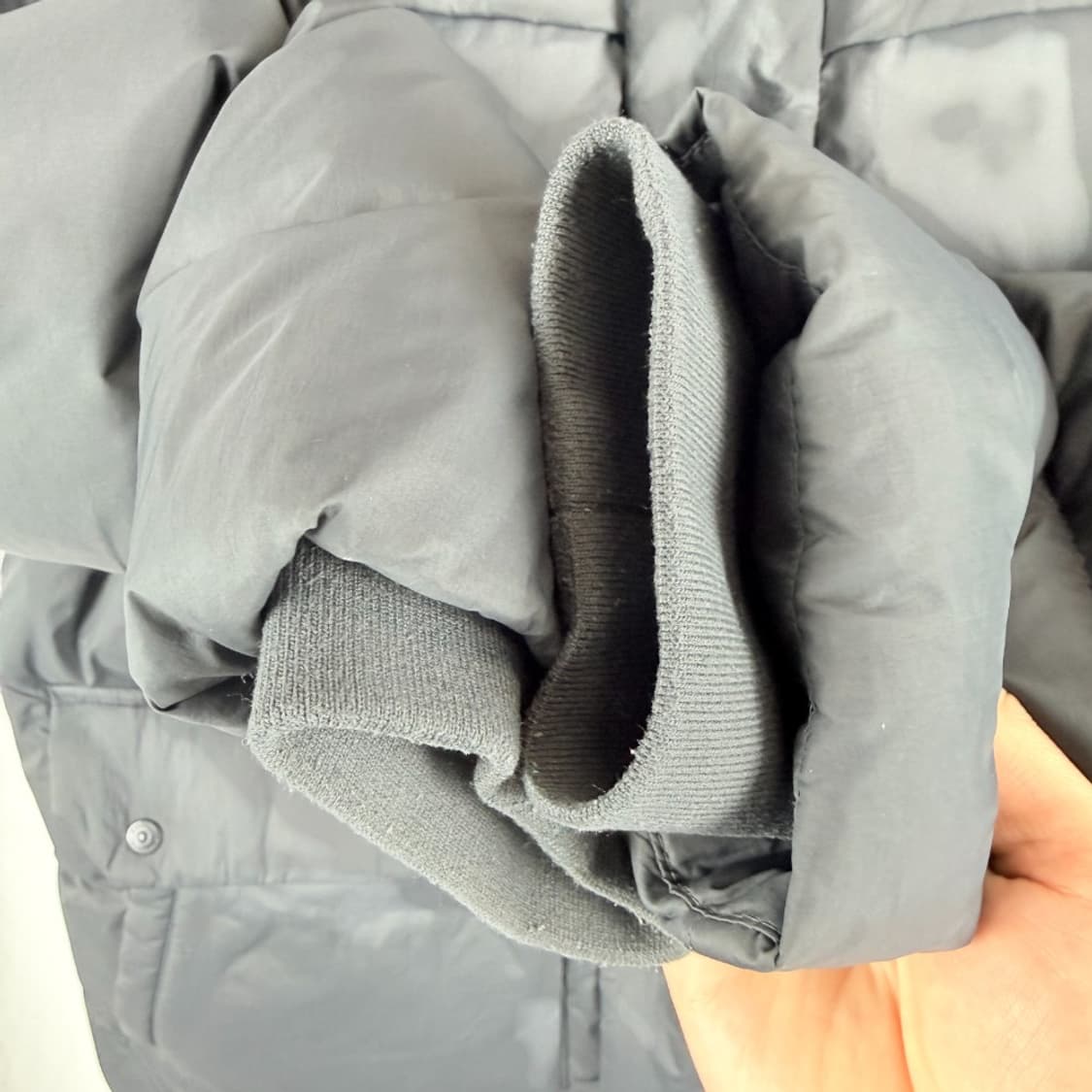 (160) 내셔널지오그래픽 키즈/우먼스 구스다운 롱패딩 차콜 상품이미지5