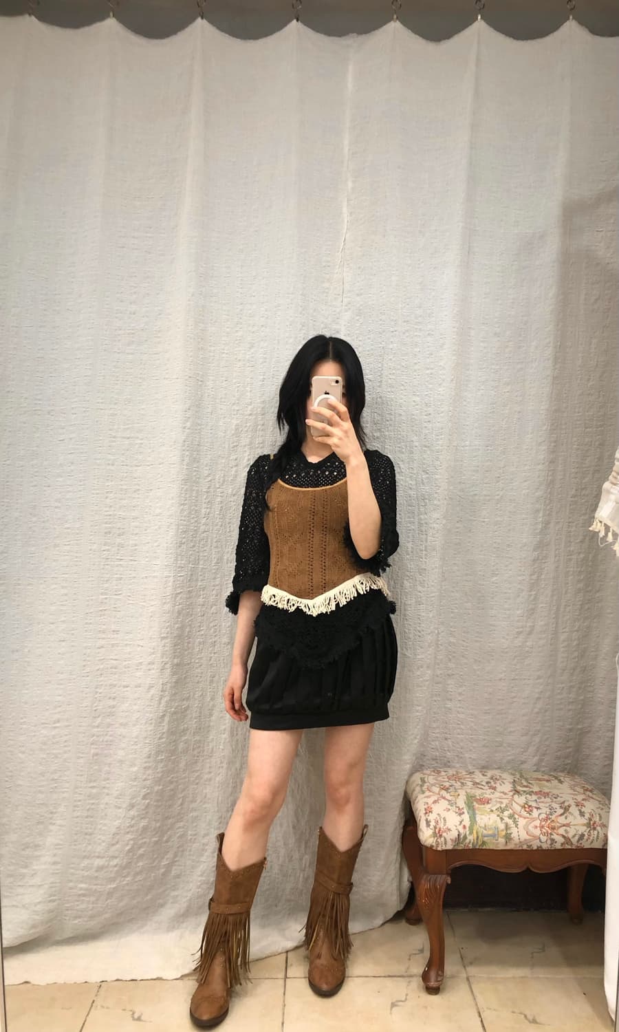bohem tassel bustier 상품이미지5
